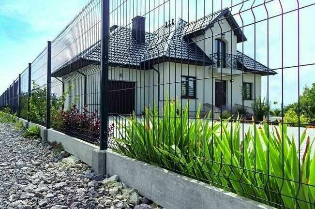 Ogrodzenie panelowe panel ogrodzeniowy podmurówka