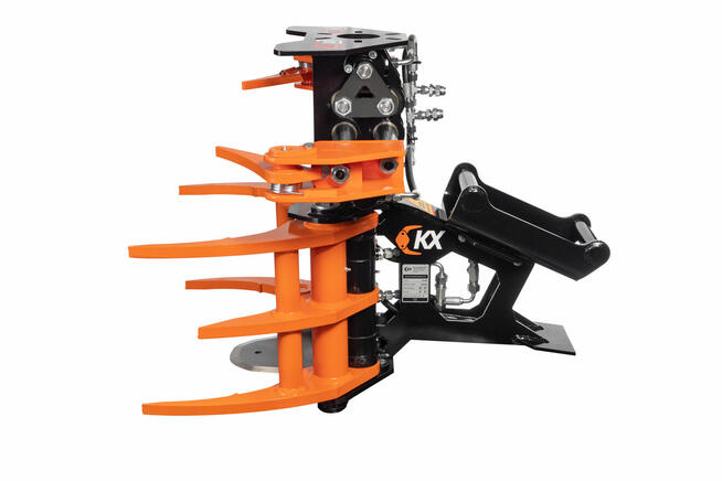 Głowica ścinkowa koparka ładowacz drzewa krzaki Biomasa