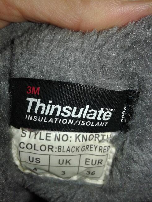 SNIEGOWCE DAMSKIE WODOODPORNE THINSULATE ROZMIAR 36