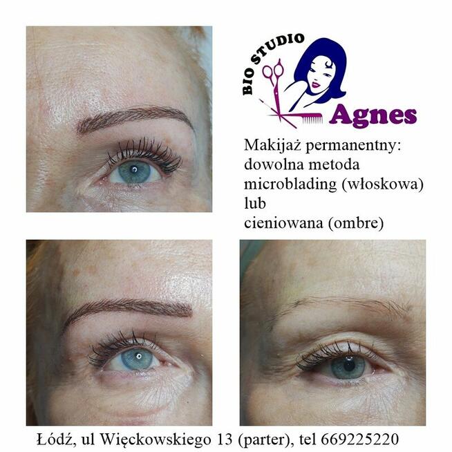Makijaż permanentny od 300zł do końca miesiąca