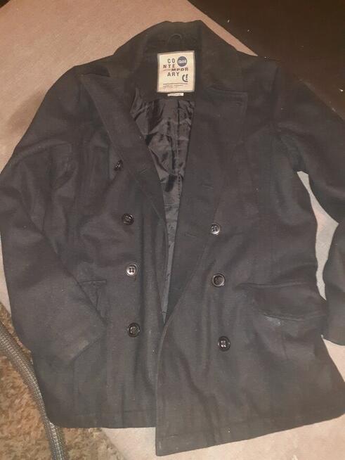 Elegancki płaszcz męski Solidmen rozmiar Medium na wzrost ok