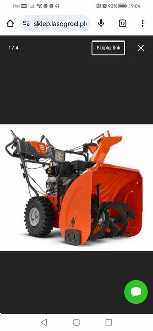 Sprzedam ODŚNIEŻARKĘ HUSQVARNA ST230