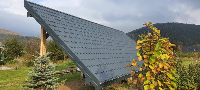 Konstrukcje drewniane pergole altany wiaty carport