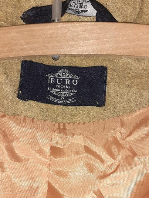 Klasyczny płaszczyk jesienny EuroModa rozmiar38