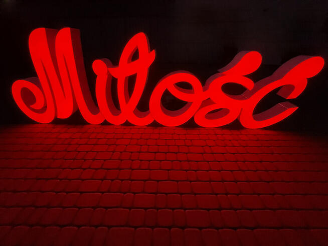 NAJWIĘKSZY Napis MIŁOŚĆ 120cm Grudziądz i okolice