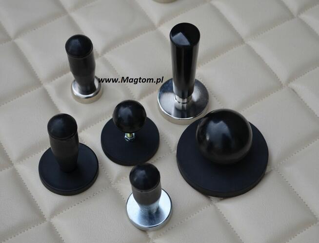 Magnes neodymy w gumie do aplikacji foli pozycjonowania