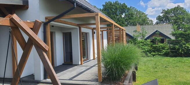 Konstrukcje drewniane pergole altany wiaty carport