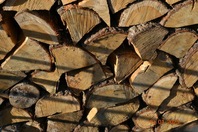 Drewno kominkowe ,suche dąb, buk .