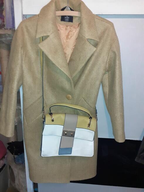 Klasyczny płaszczyk jesienny EuroModa rozmiar38