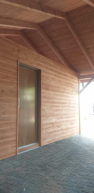 Konstrukcje drewniane altany wiaty pergole garaże