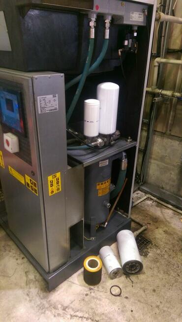 Serwis Sprężarek Śrubowych - Naprawa Kompresorów - Części