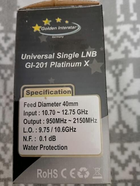 Konwerter Universal Single LNB GI-201 Platinum X