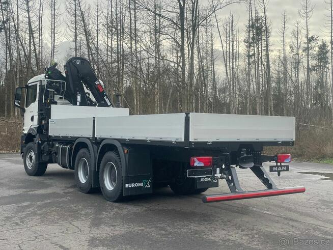 NOWA CIEŻARÓWKA PLATFORMA Z ŻURAWIEM HIAB-138, MAN-33.440