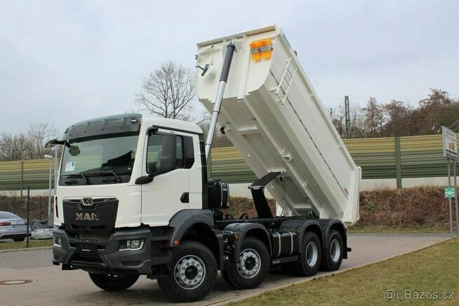 NOWA WYWROTKA TYLNOZSYPOWA EMK-20, MAN-41.430 8x4