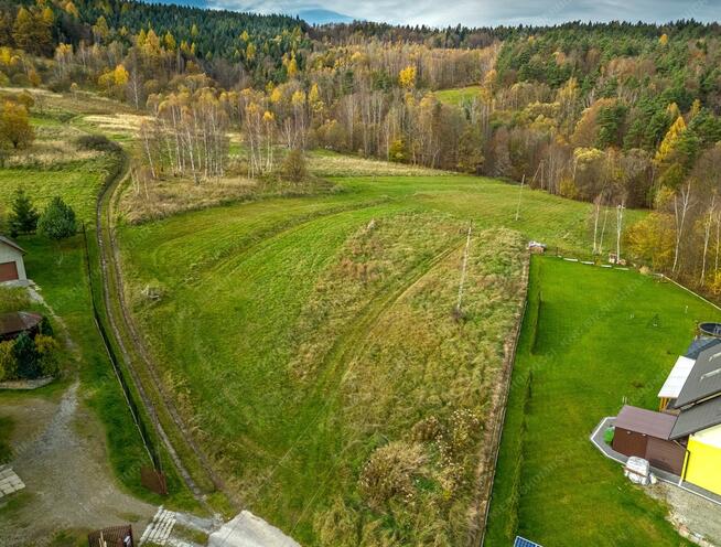 Działka w pobliżu lasu z pozwoleniem na budowę