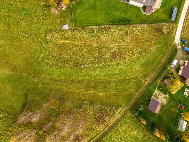 Działka w pobliżu lasu z pozwoleniem na budowę