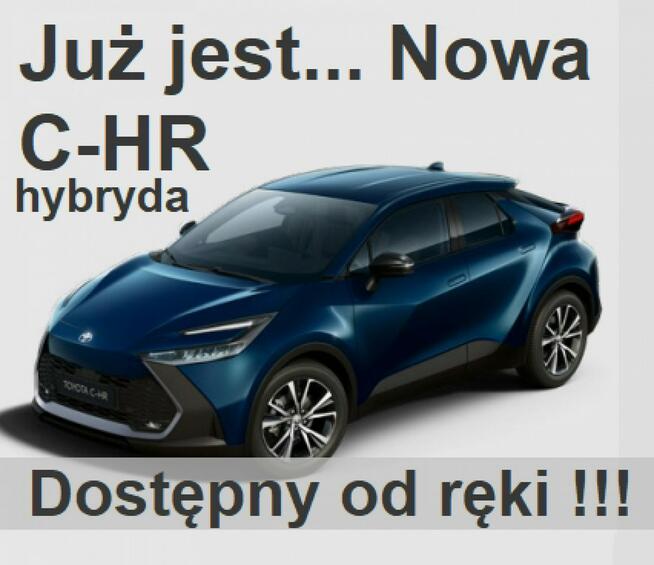 Toyota C-HR Nowa 140KM Hybryda Czarny Dach  dostępna od ręki !1758 zł