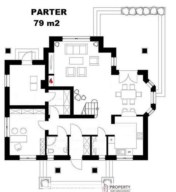 Dom w stanie deweloperskim, 200 m2, Żdżary