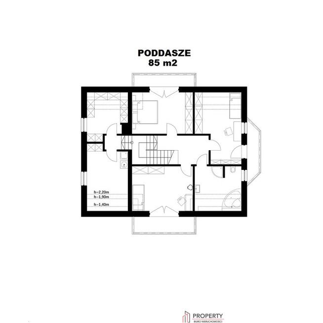 Dom w stanie deweloperskim, 200 m2, Żdżary