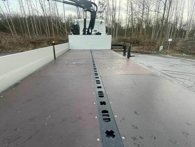 NOWA CIEŻARÓWKA PLATFORMA Z ŻURAWIEM HIAB-138, MAN-33.440