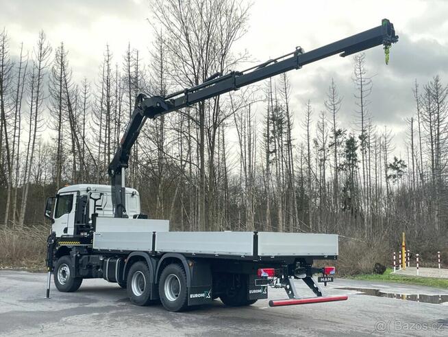 NOWA CIEŻARÓWKA PLATFORMA Z ŻURAWIEM HIAB-138, MAN-33.440