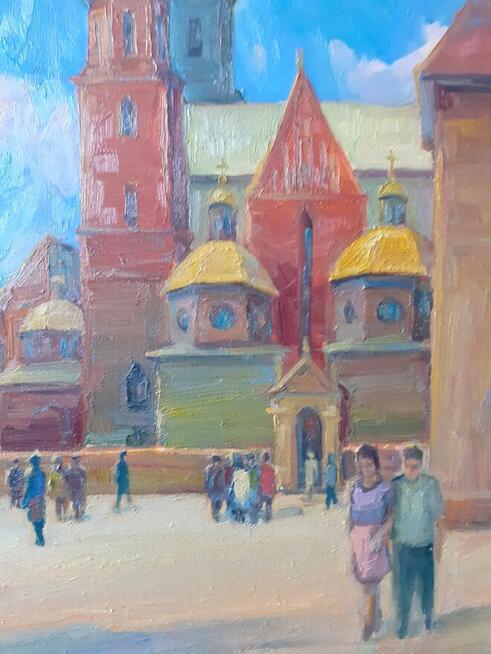 KRAKÓW 60/50 cm oil/pl 20r J.Bender