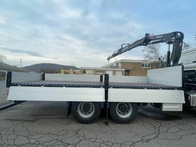 NOWA CIEŻARÓWKA PLATFORMA Z ŻURAWIEM HIAB-138, MAN-33.440