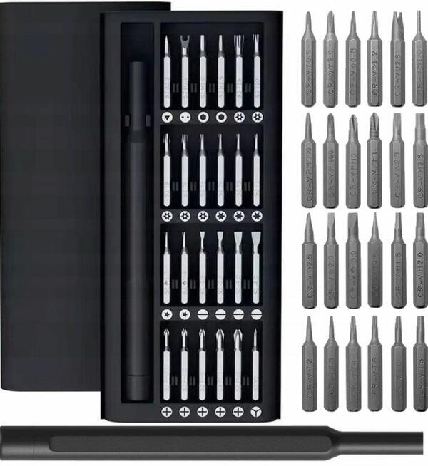 ZESTAW ŚRUBOKRĘTÓW PRECYZYJNYCH WKRĘTAK BITY 25w1 + ETUI