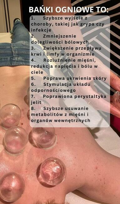 Stawianie baniek. Świecowanie uszu. Warszawa