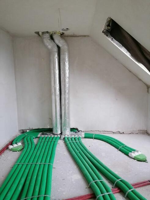 Gruntowe powietrzne pompy ciepła, instalacje CO, rekuperacja