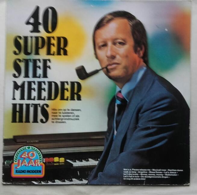 Muzyka organowa, gra Stef Meeder, winyl