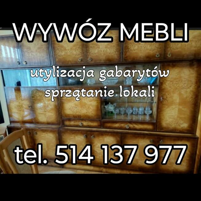 Likwidacja mieszkań Gniezno, wywóz mebli, elektrośmieci