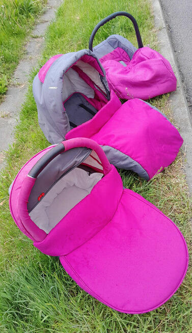 Gondola, spacerówka+nosidełko bez stelaża i Gratis