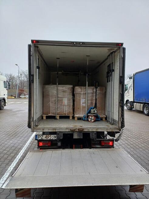 Bus z windą Swarzędz – transport palet, maszyn, towarów