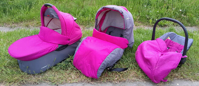 Gondola, spacerówka+nosidełko bez stelaża i Gratis