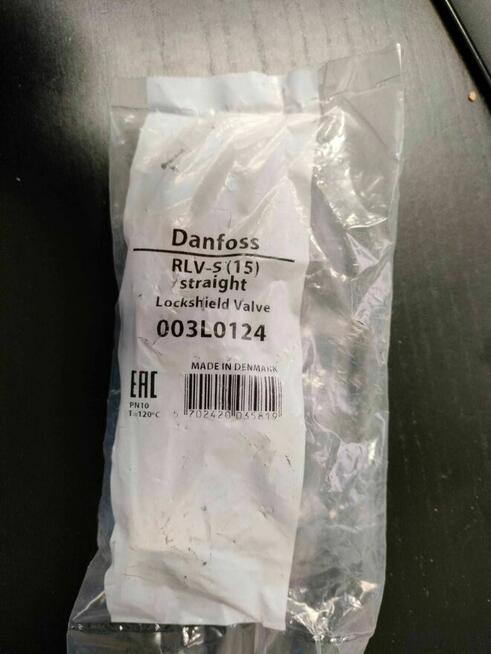 Zawór odcinający prosty Danfoss 15 RLV-S