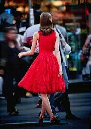 świąteczna czerwona sukienka z koronki M-sylwester/studniówk
