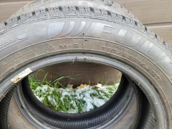 Opony 2 sztuki zimowe R14 155/65 Fulda montero 3