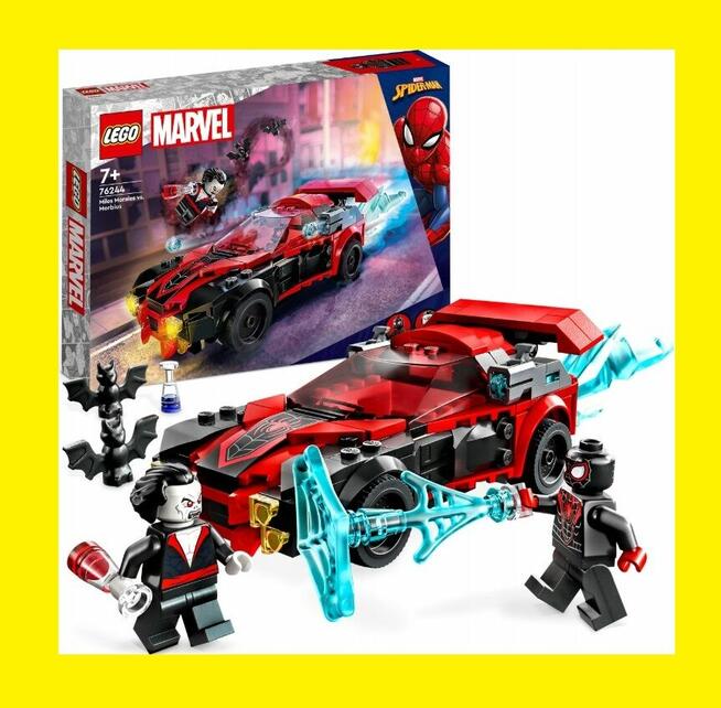 LEGO Marvel Miles Morales kontra Morbius 76244