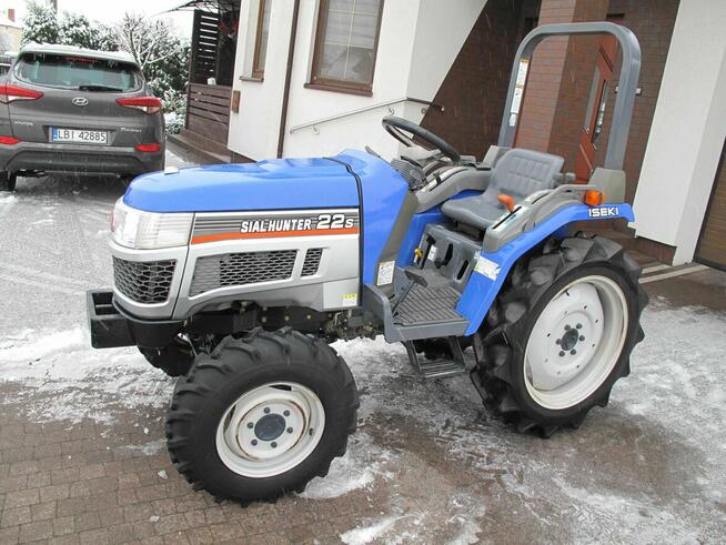 Mini Traktorek Iseki 22KM 4X4 Wspomaganie Mała Kosiarka