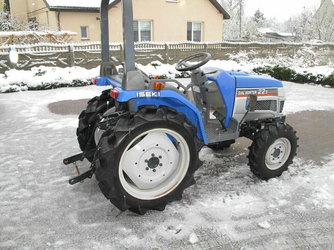 Mini Traktorek Iseki 22KM 4X4 Wspomaganie Mała Kosiarka