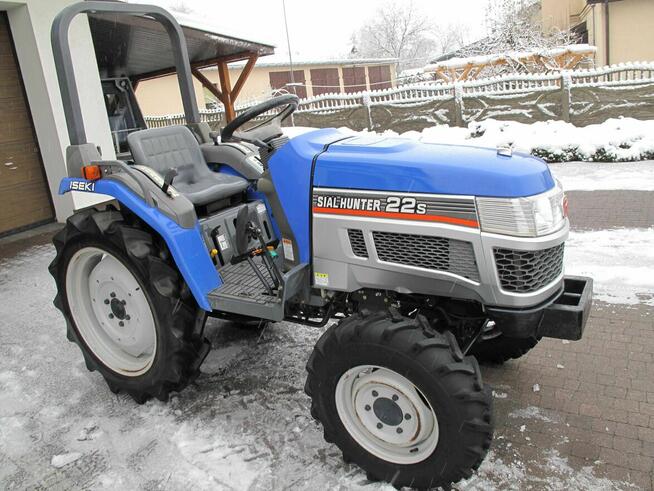 Mini Traktorek Iseki 22KM 4X4 Wspomaganie Mała Kosiarka