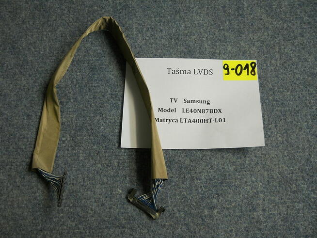 Taśma LVDS z TV - Samsung LE40N87 BDX 9-018