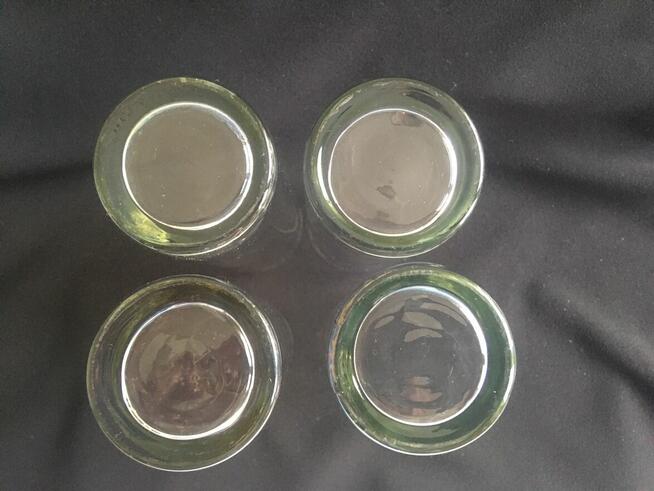 PRL stare lampki do szampana opalizujące