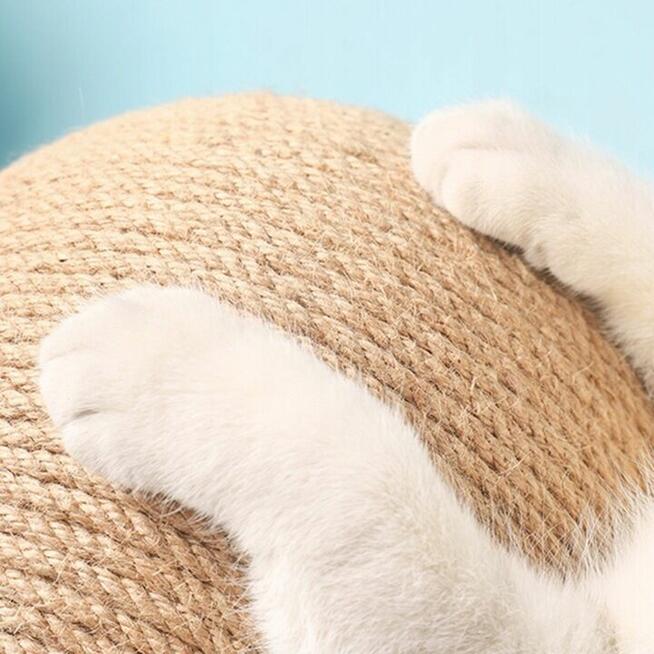 Drapak dla kota kula piłka na stojaku ZABAWKA