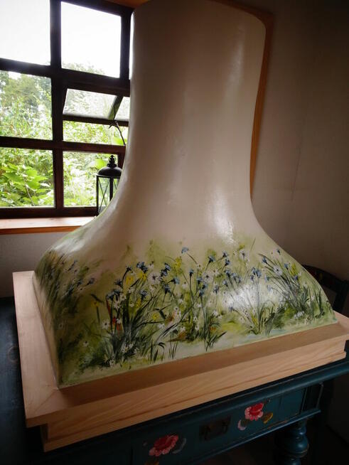 Okap Kuchenny Wyspowy + pochłaniacz okap kominowy