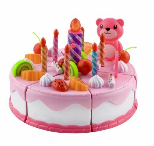 ZESTAW TORT NA RZEPY URODZINOWY DO KROJENIA ZABAWKA