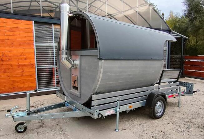 Sauna mobilna Discovery SPA Welleness na przyczepie 750 kg