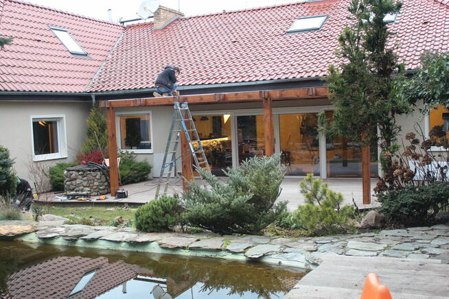 Pergola ogrodowa, altana, zadaszenie na taras