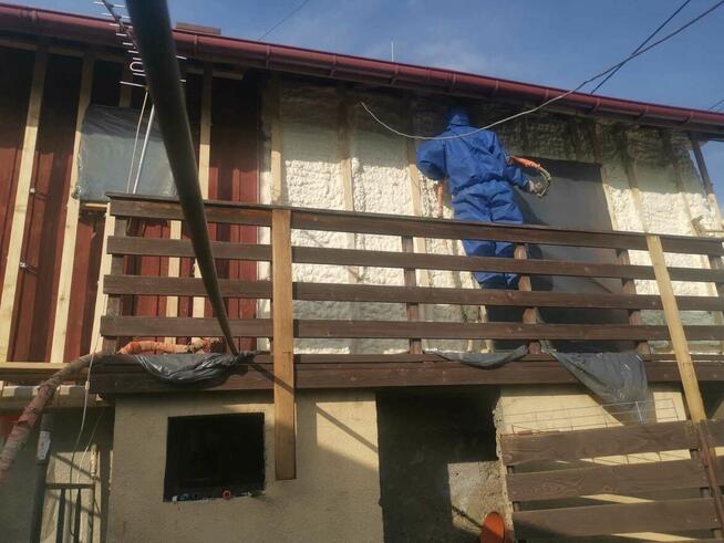 Izolacje natryskowe pianą PUR